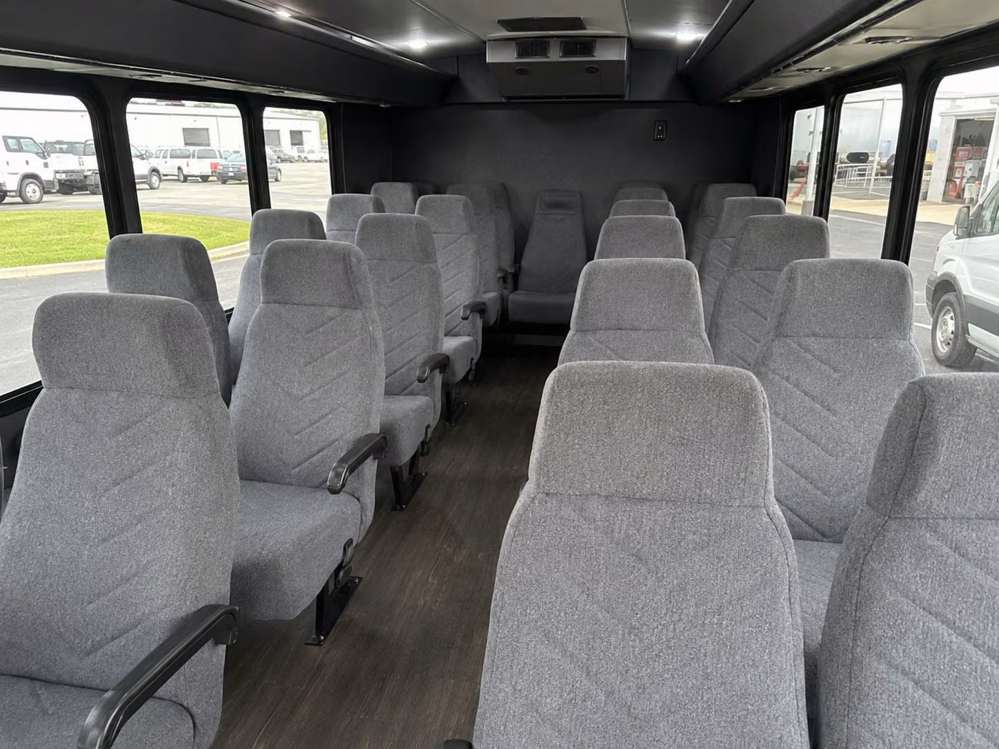 20 passenger minibus inside