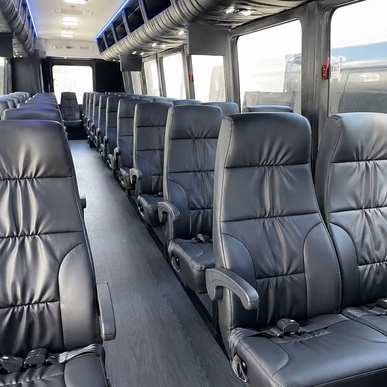 30 passenger minibus interior