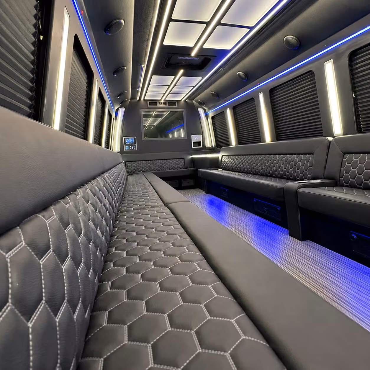 party bus interior