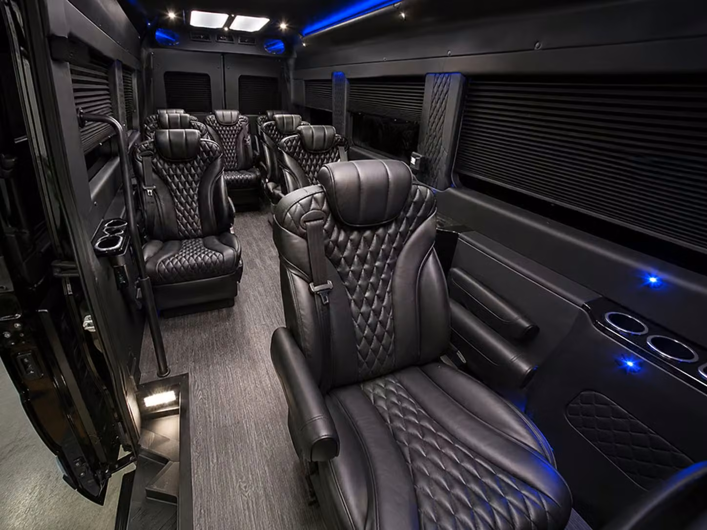 sprinter van with driver interior
