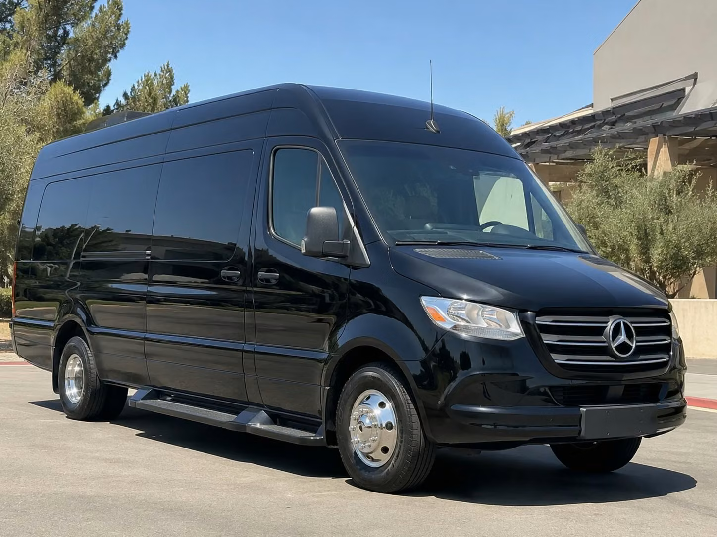 sprinter van with driver